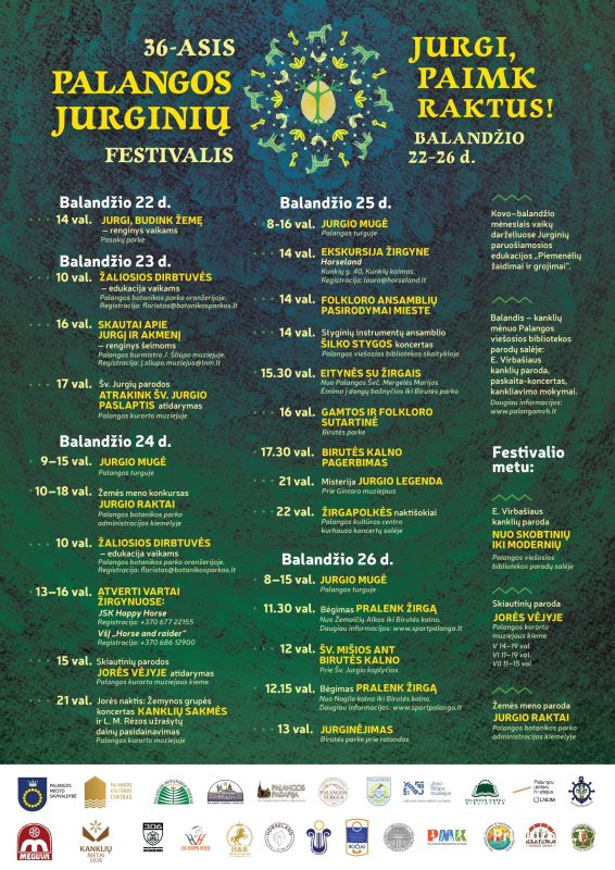 Palanga Jurginės Festival 'Jurgi, Take the Keys!' 2026