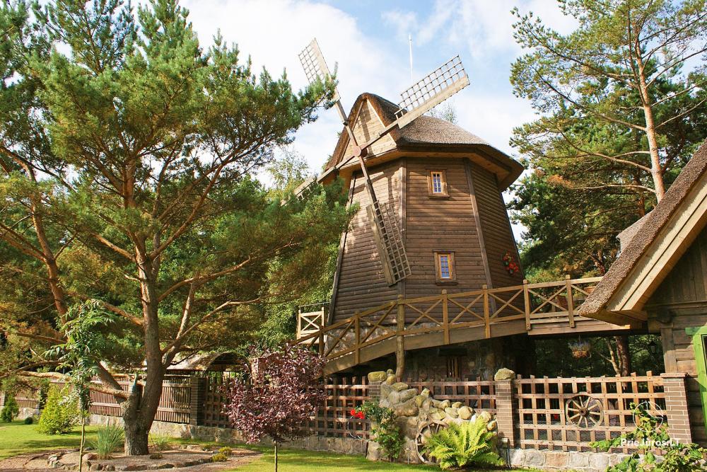 Banquet-hall, Bath-house, Swimming-pool in a Countryside Farmstead "Joldija"