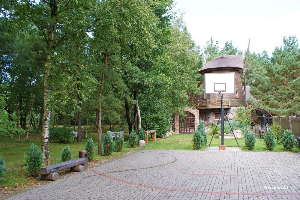 Banquet-hall, Bath-house, Swimming-pool in a Countryside Farmstead "Joldija"