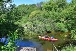 Kayak trips along the river Sventoji. Countryside Farmstead STONE ISLAND, Klaipeda region - 3