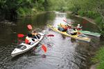 Kayak trips along the river Sventoji. Countryside Farmstead STONE ISLAND, Klaipeda region - 6