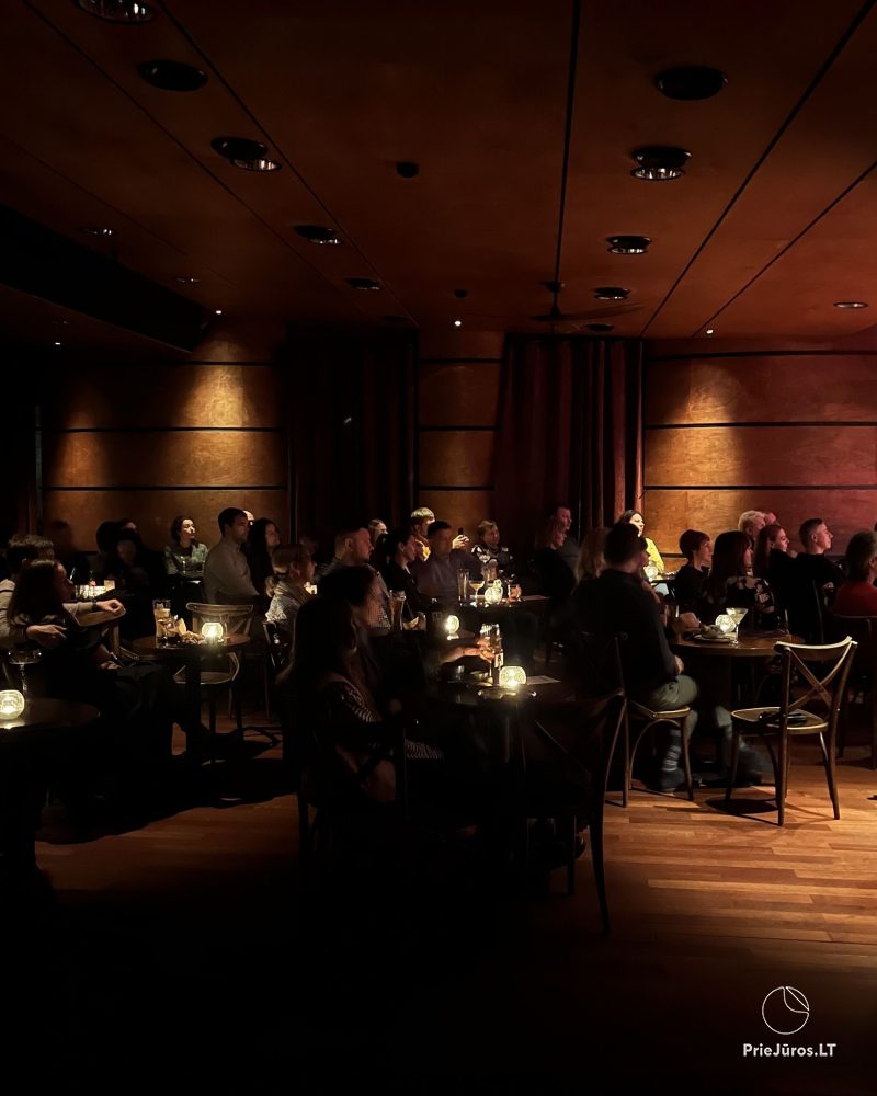 Live music concerts in Palanga in reastaurant-club "VANDENIS"