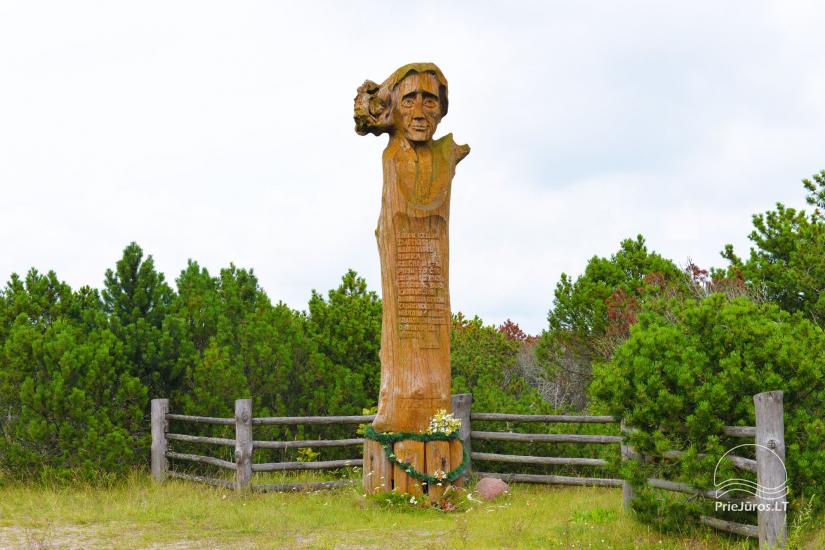 Monument to Liudvikas Reza near Pervalka - 1