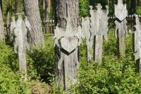 Ethnographic Cemetery in Nida, Curonian spit