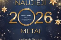 New Year 2026 at the hotel “Mercure Palanga Vanagupė Resort”