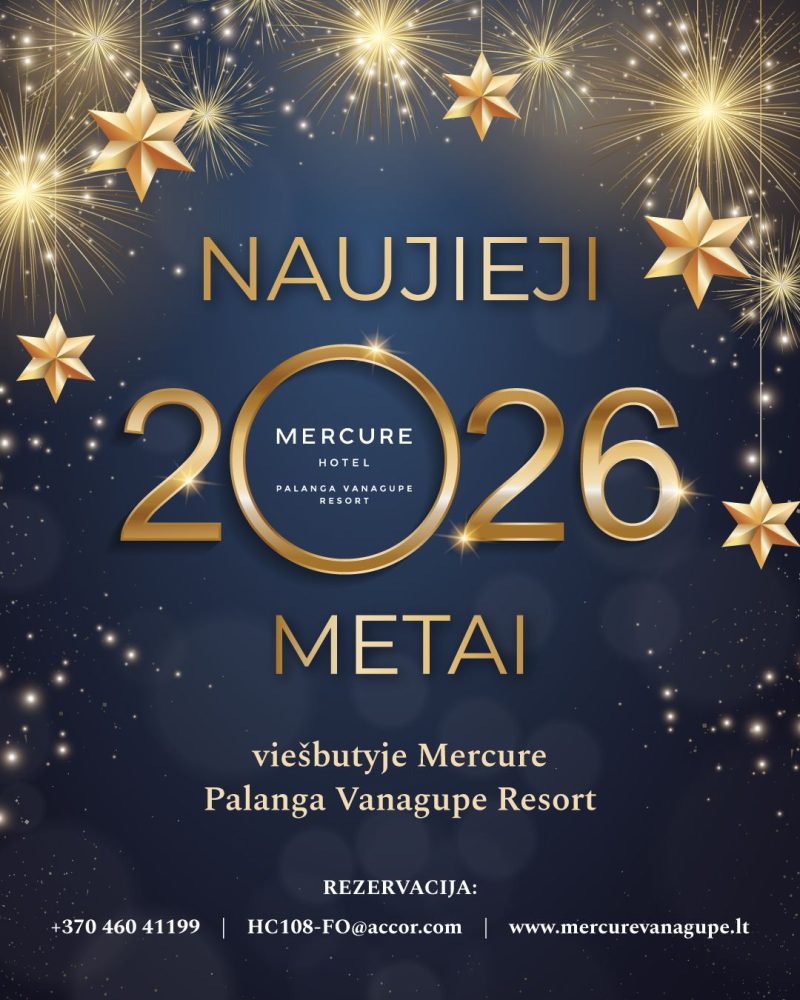 New Year 2026 at the hotel “Mercure Palanga Vanagupė Resort” - 1