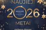 New Year 2026 at the hotel “Mercure Palanga Vanagupė Resort”