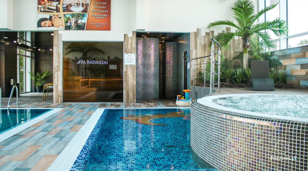 SPA in RADAILIU DVARAS: pool and sauna complex, massages, SPA rituals
