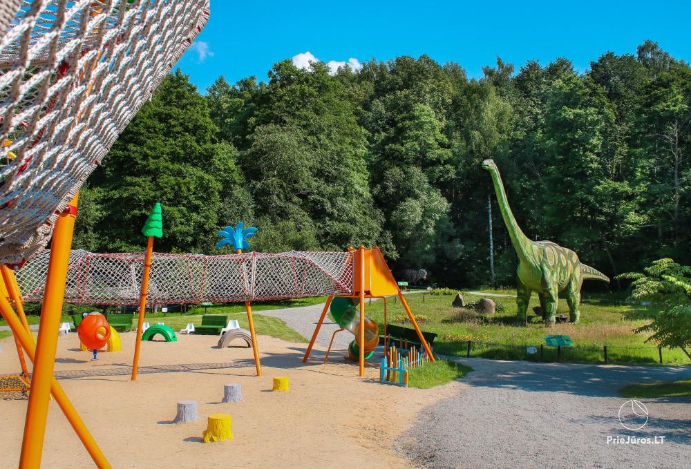 Парк динозавров DINO.LT Radailiai в комплексе «Radailių dvaras» под Клайпедой