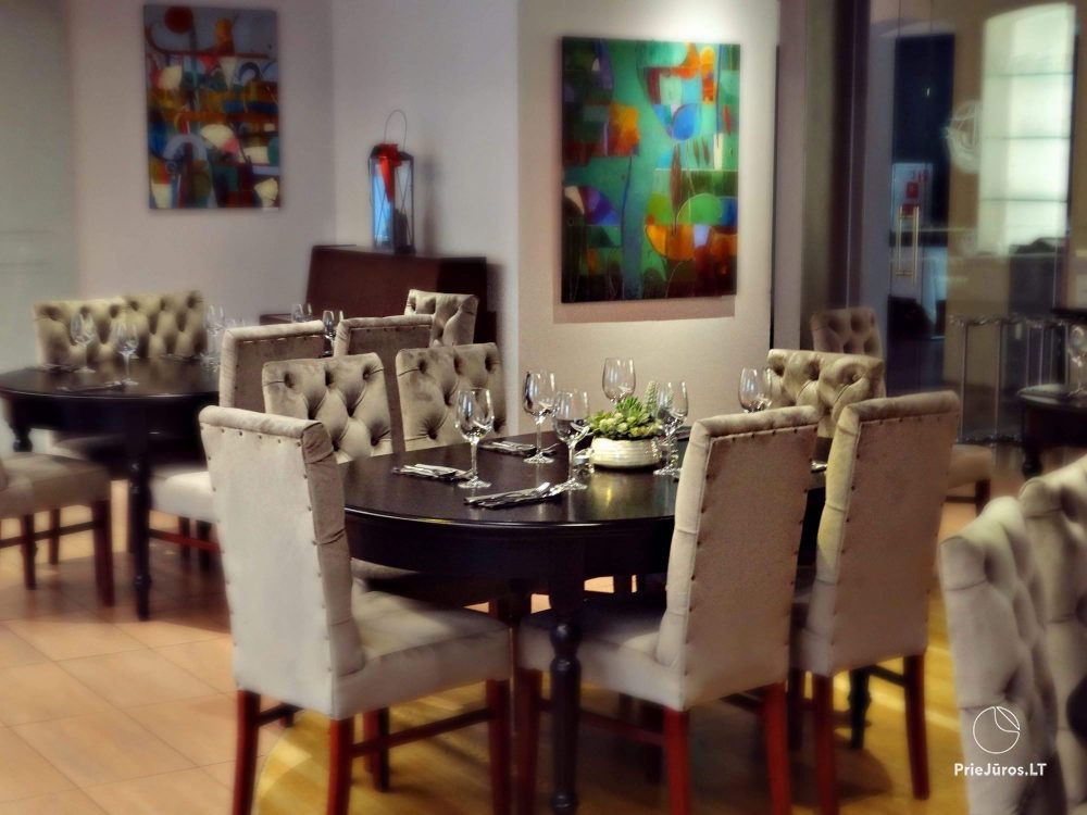 Restaurant in Klaipeda in a hotel "Navalis"