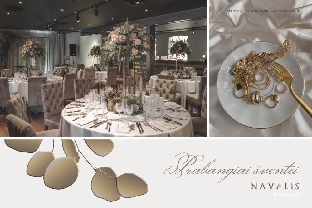 Restaurant in Klaipeda in a hotel "Navalis"