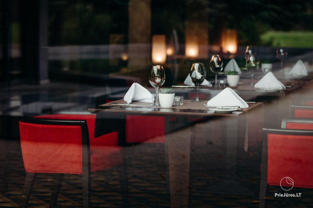 Restaurant in Palanga – at the hotel “Mercure Palanga Vanagupė Resort”