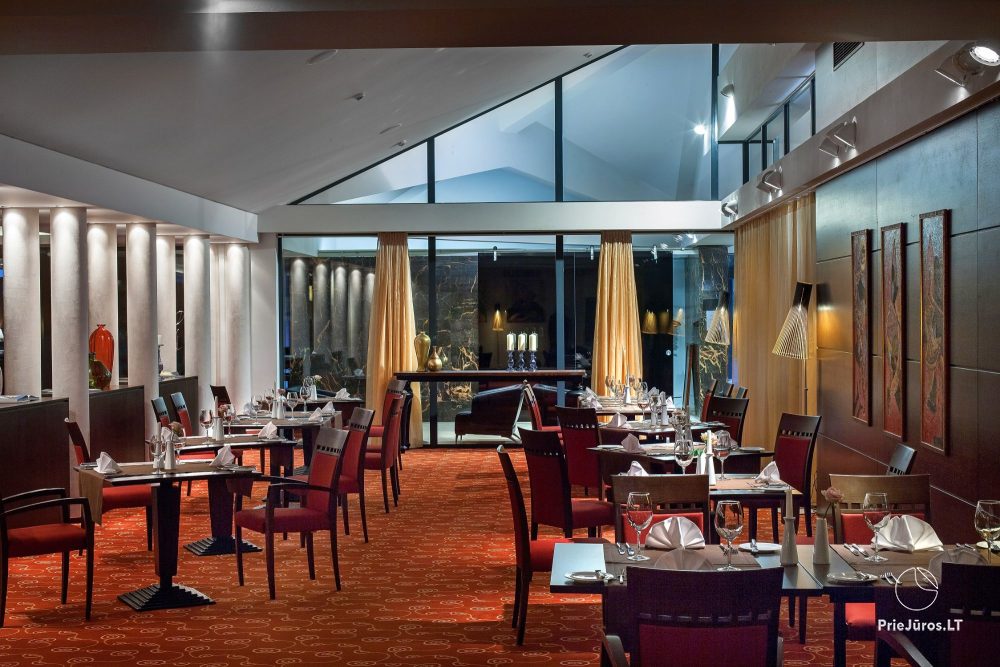 Restaurant in Palanga – at the hotel “Mercure Palanga Vanagupė Resort”