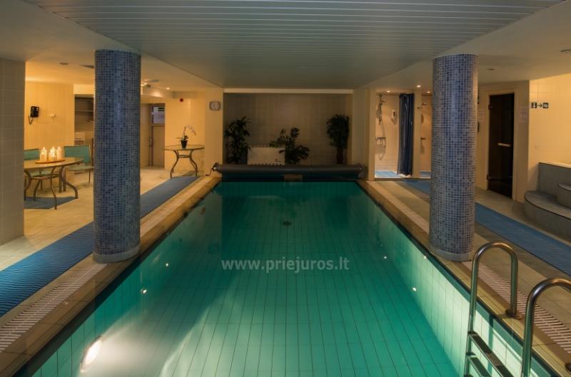 Swimming-pool, Sauna, Fitness centre in Hotel PALANGOS VETRA ****