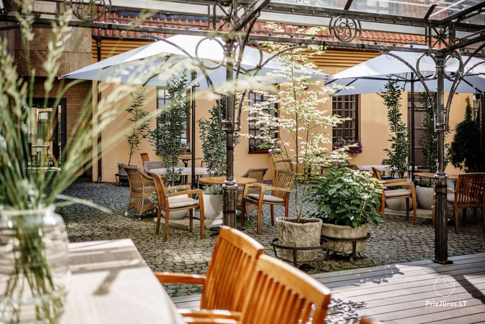 Restaurant in Klaipeda in hotel "EUTERPE"