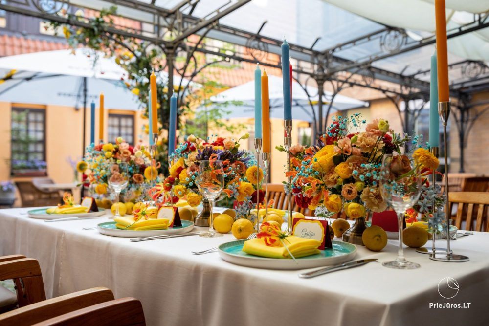 Restaurant in Klaipeda in hotel "EUTERPE"