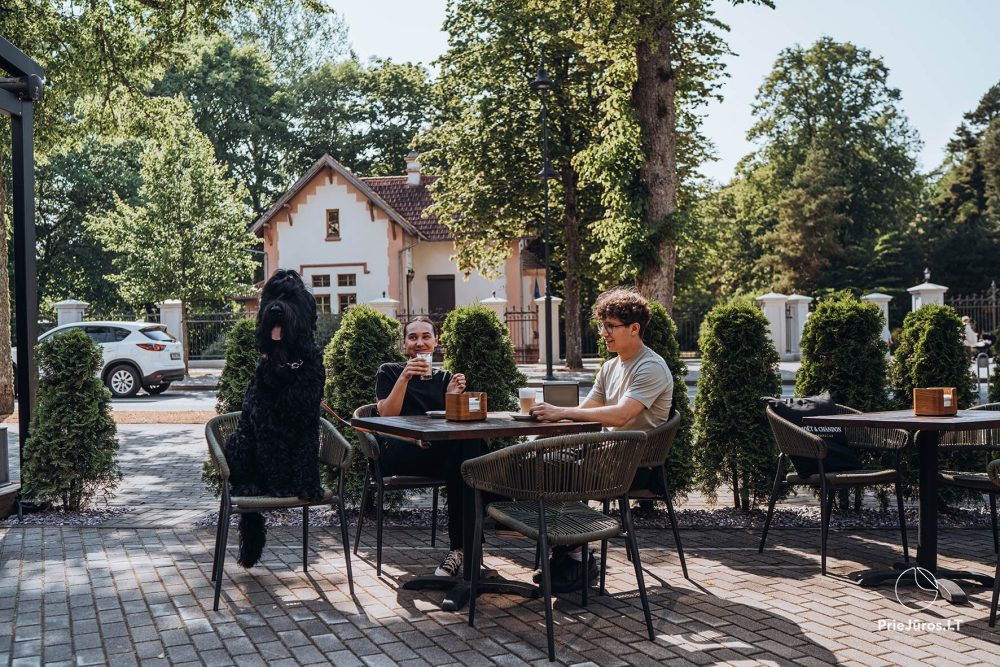 Restaurant "MEAT Steak House" in Hotel "Gabija" in Palanga