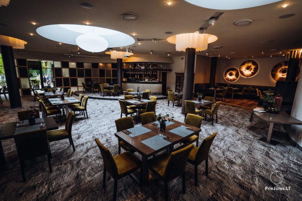 Restaurant "MEAT Steak House" in Hotel "Gabija" in Palanga