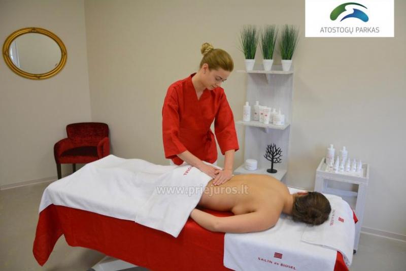 Health, SPA and beauty services in a complex Atostogu parkas