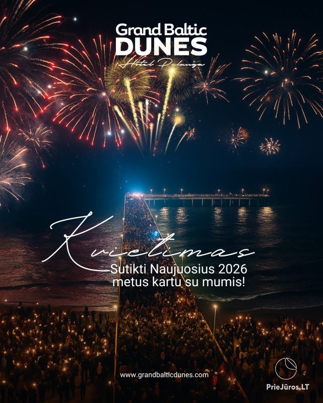 Grand Baltic Dunes. New year in hotel in Palanga