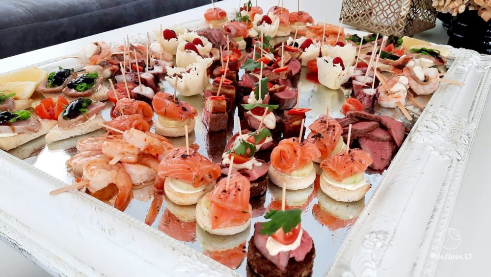 Birthdays, weddings, banquets and other  celebrations in restaurant Meridian, in Klaipėda, Lithuania!