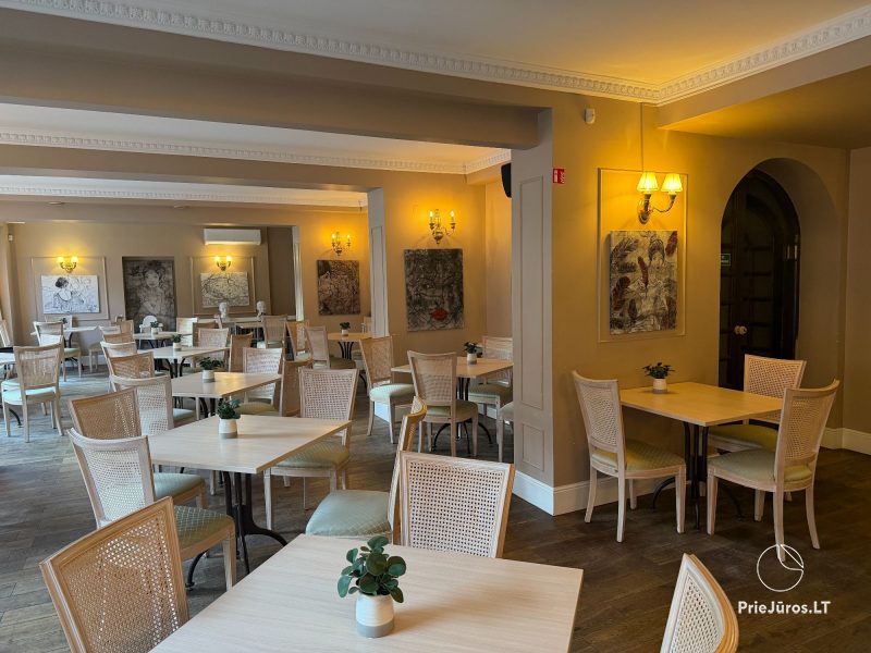 Restaurant in Klaipeda in a hotel Bohema /Old Town Hotel Bohema