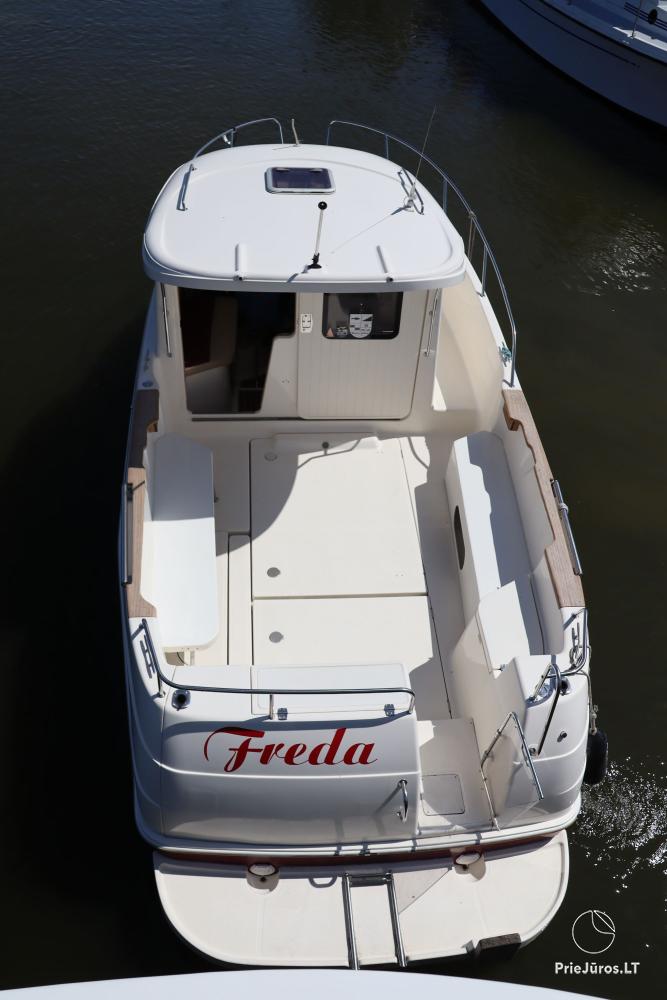 Ship rental in Nida. The newest design ship GRESA