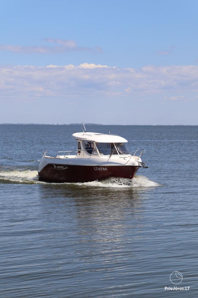 Ship rental in Nida. The newest design ship GRESA