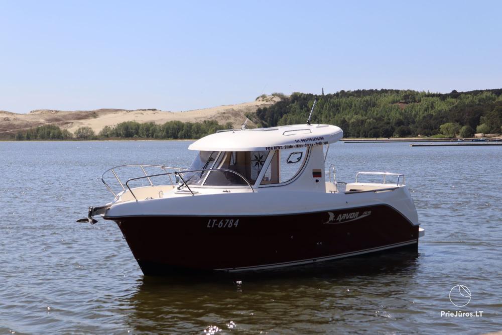 Ship rental in Nida. The newest design ship GRESA