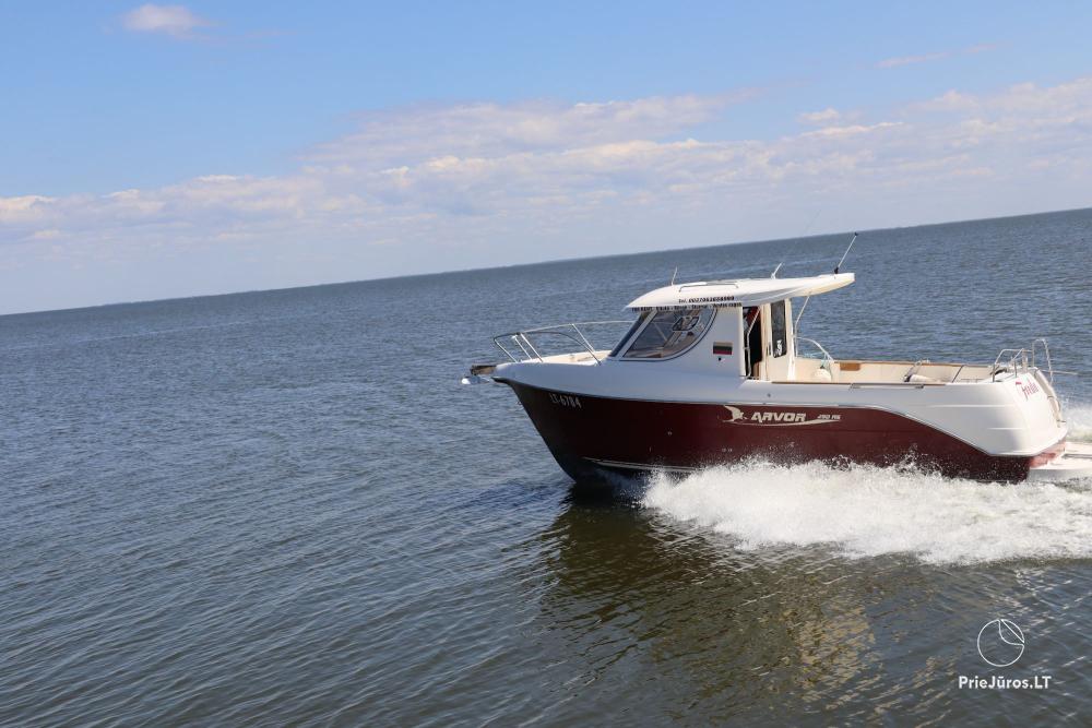 Ship rental in Nida. The newest design ship GRESA