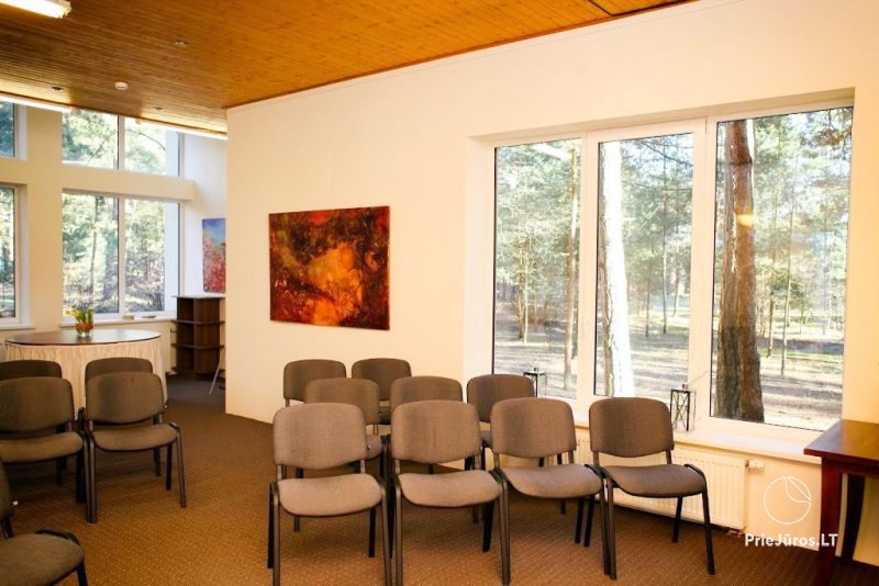 Conference hall in the hotel ‘Prie PARKO’
