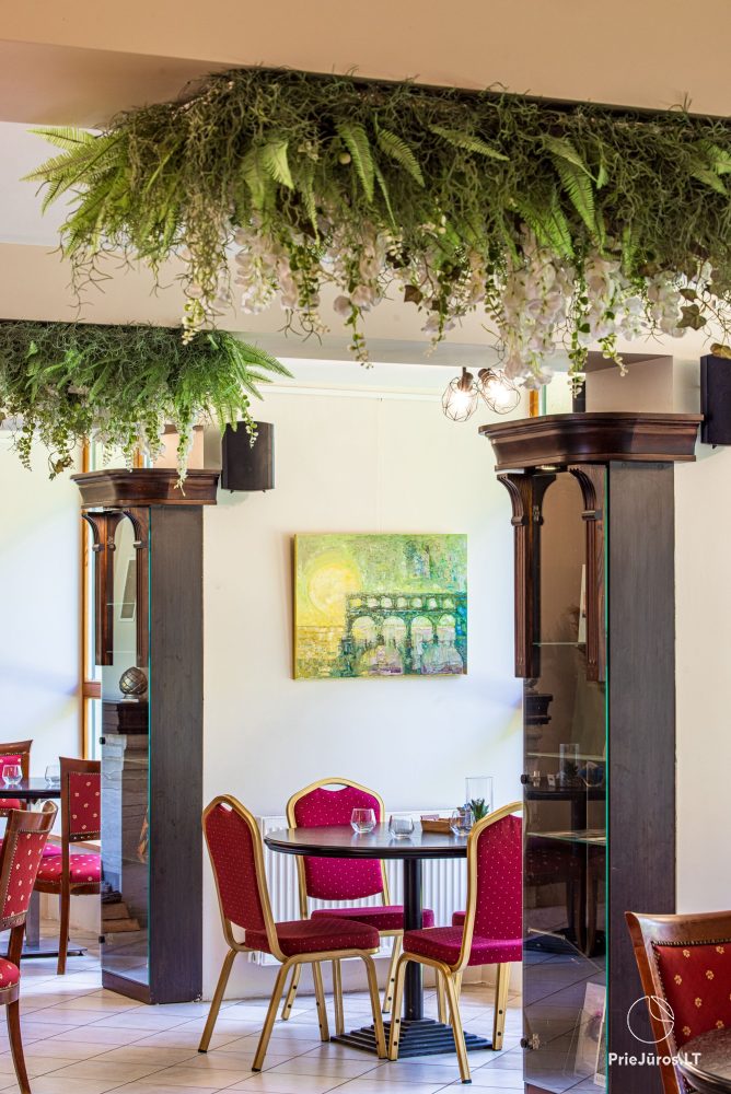 Conference hall in the hotel ‘Prie PARKO’
