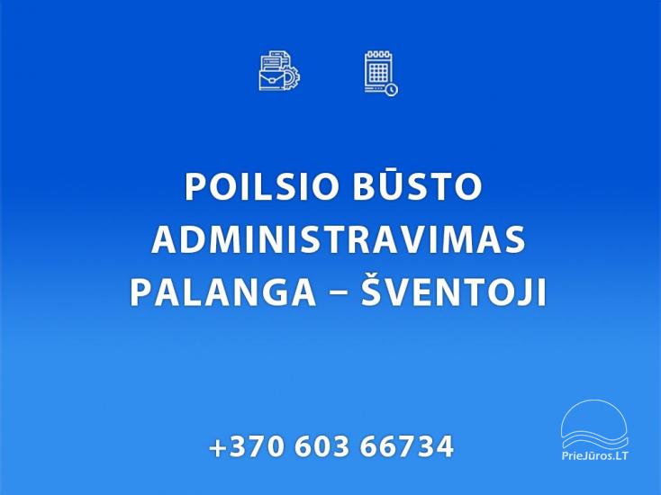 Housing administration in Palanga, Kunigiškės, Šventoji - 1