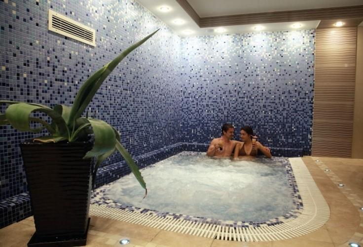 Saunas, Jacuzzi in Palanga in hotel Prie PARKO