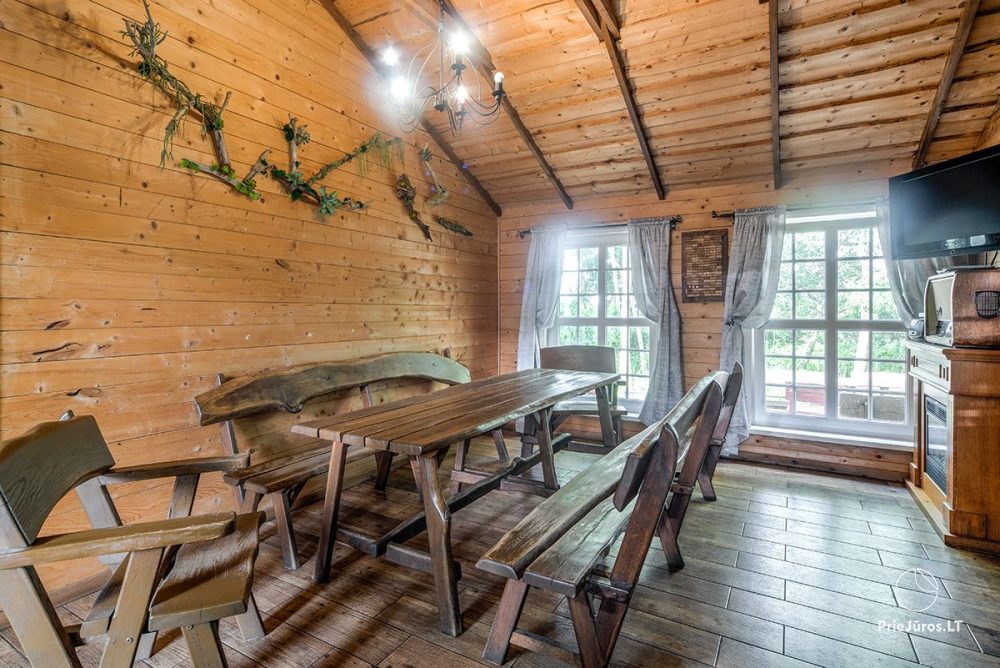 Bathhouse in holiday homes - camping "Olandų kepurė" in Karkle