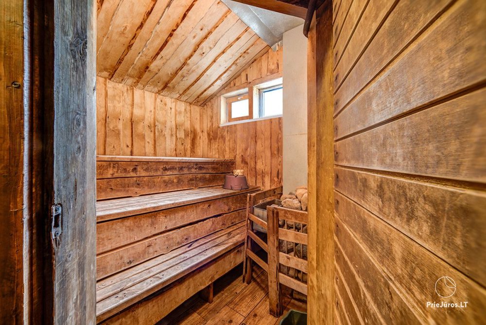 Bathhouse in holiday homes - camping "Olandų kepurė" in Karkle