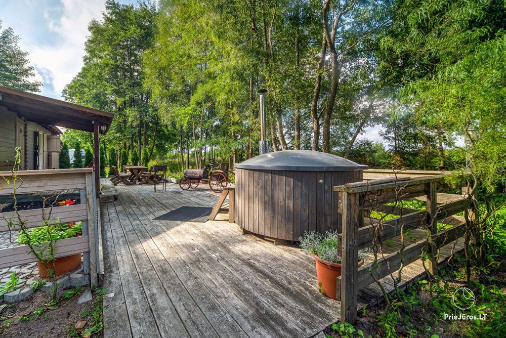 Bathhouse in holiday homes - camping "Olandų kepurė" in Karkle