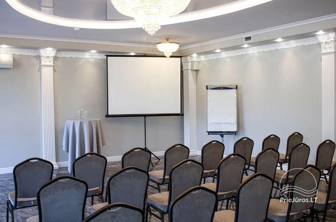 Conference halls in a complex Radailių dvaras near Klaipeda