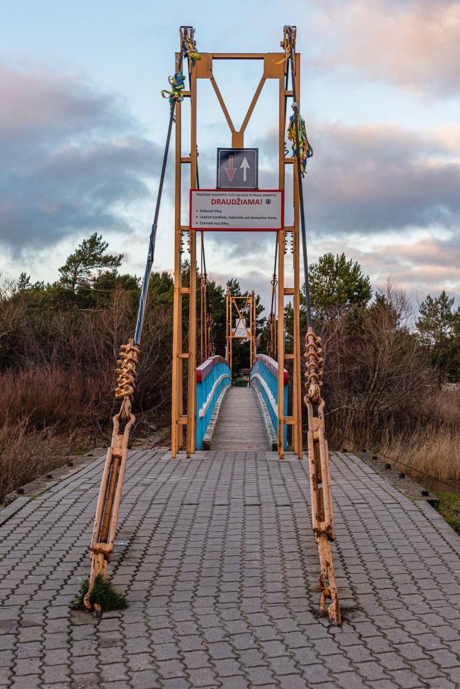 Monkey Bridge in Sventoji