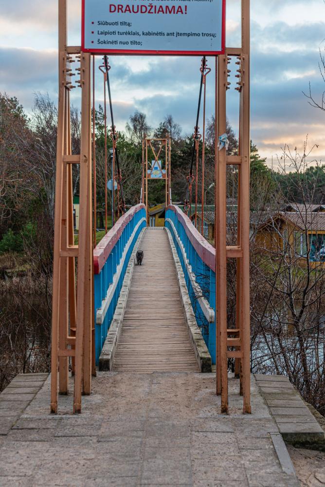Monkey Bridge in Sventoji