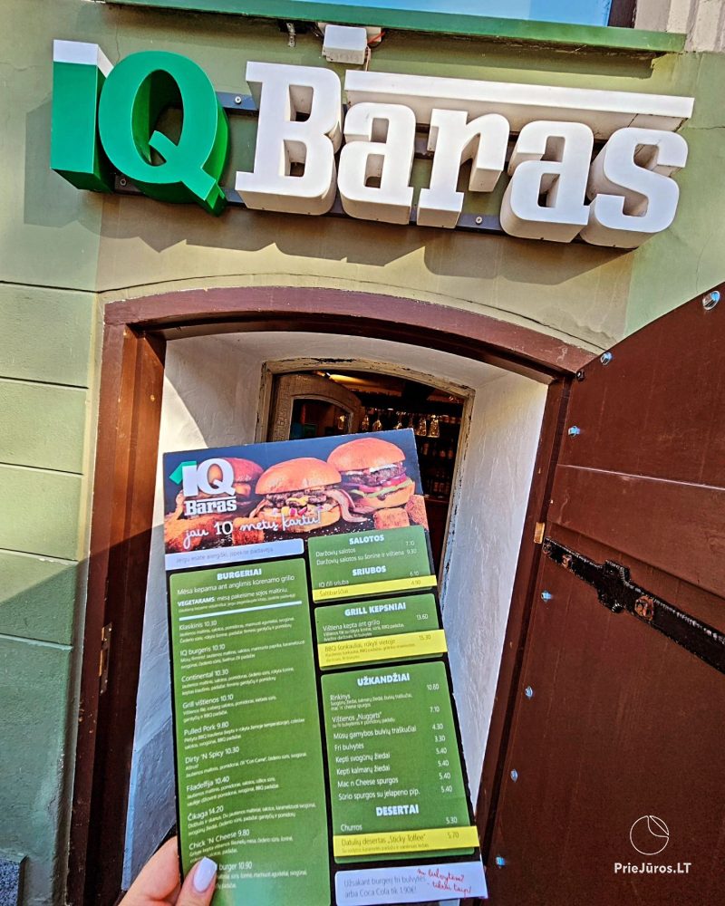 IQ Bar – рай для любителей блюд, приготовленных на гриле, в Старом городе Клайпеды - 1