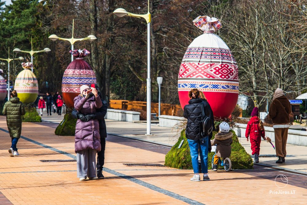 Easter in Palanga. Easter-egg Alley 2024 - 1