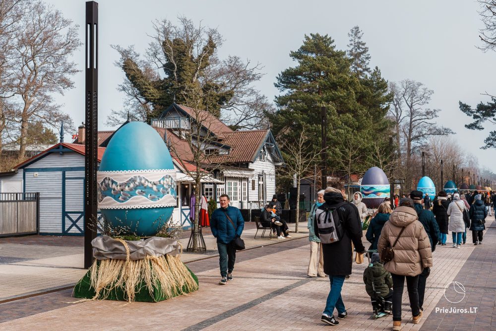 Easter in Palanga. Easter-egg Alley 2026