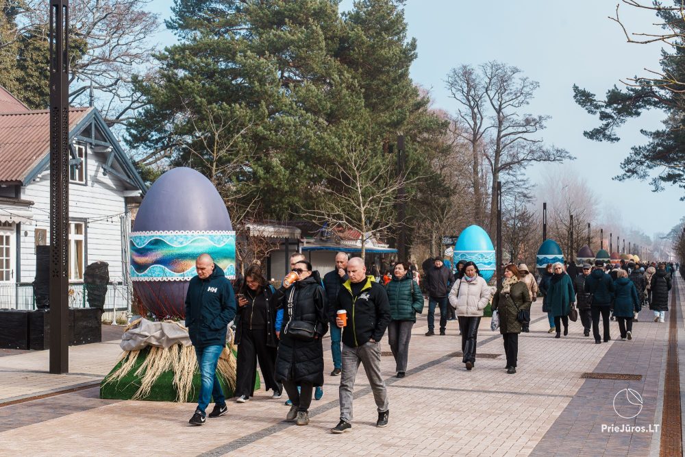 Easter in Palanga. Easter-egg Alley 2026