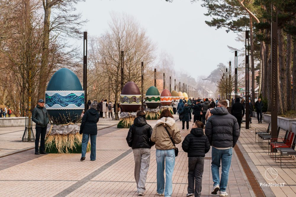 Easter in Palanga. Easter-egg Alley 2026