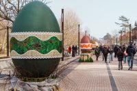 Пасха в Паланге. Аллея пасхальных яиц. 2026