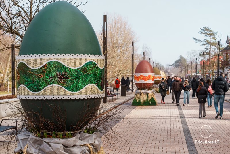 Easter in Palanga. Easter-egg Alley 2026