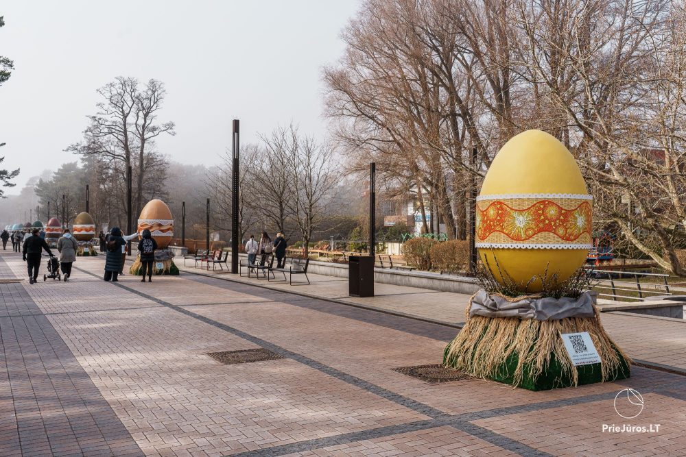 Easter in Palanga. Easter-egg Alley 2026