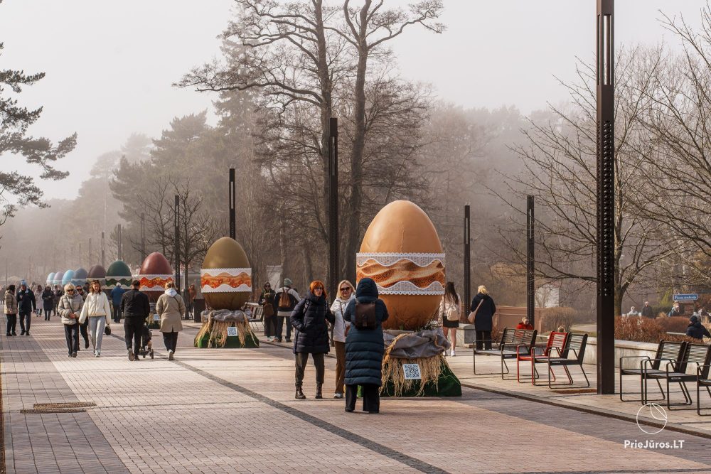 Easter in Palanga. Easter-egg Alley 2026