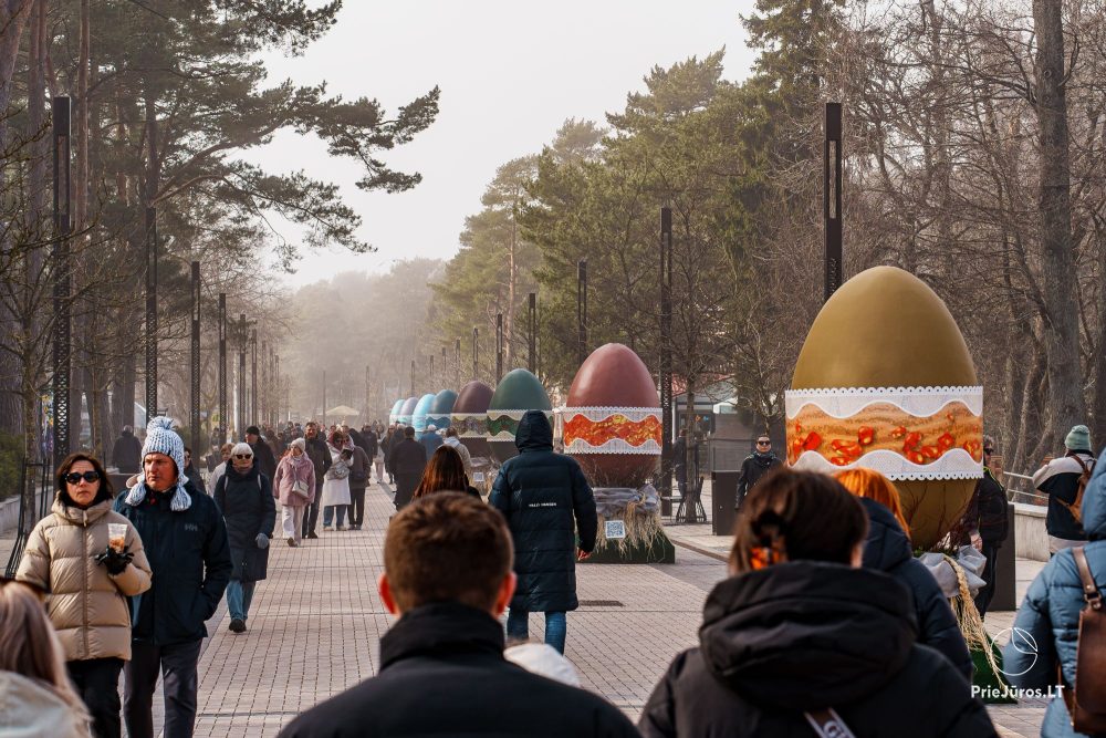 Easter in Palanga. Easter-egg Alley 2026